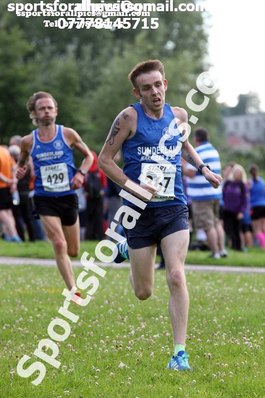 Mens Sunderland 5k Road Race (Northern and North Eastern Champs). Photo: David T. Hewitson/Sports for All Pics